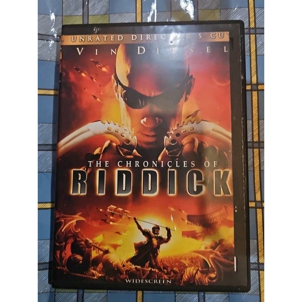 The Chronicles of Riddick (DVD, 2004) Tested slim case cropped artwork